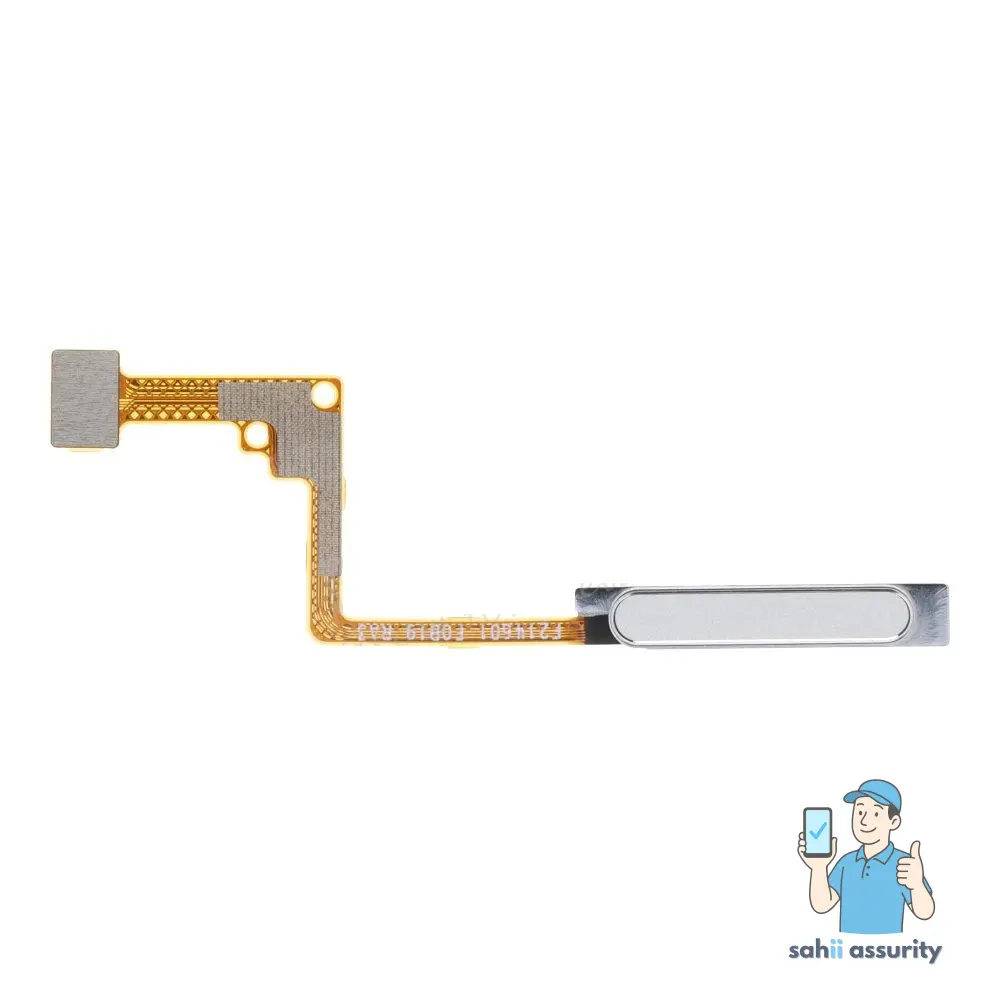 Fingerprint Sensor with Flex Cable for Motorola Edge 20 White